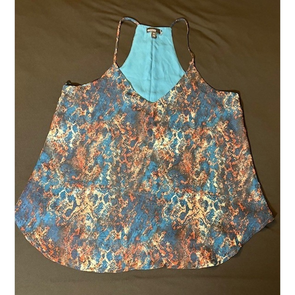 Valette multi colored racerback tank, size medium - Picture 8 of 9